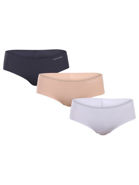 Calvin Klein Sada troch - dámske nohavičky Calvin Klein bezšvové viacfarebné