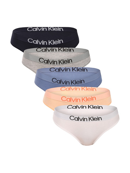 Calvin Klein Sada piatich - dámske nohavičky Calvin Klein viacfarebné