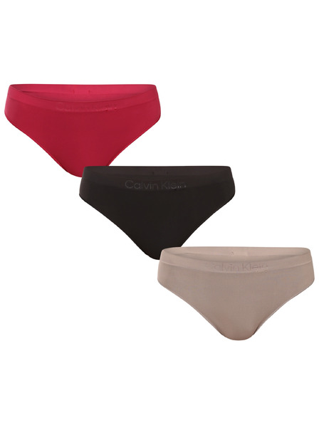 Calvin Klein Sada troch - dámska tanga Calvin Klein viacfarebné