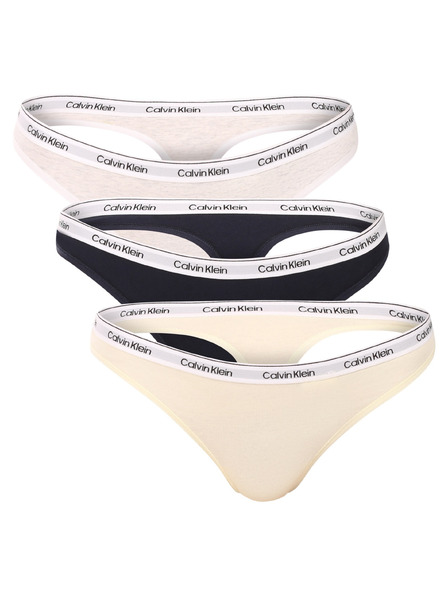 Calvin Klein Sada troch - dámske tanga Calvin Klein viacfarebné