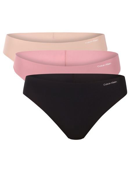 Calvin Klein Sada troch - dámske tangá Calvin Klein bezšvová viacfarebná