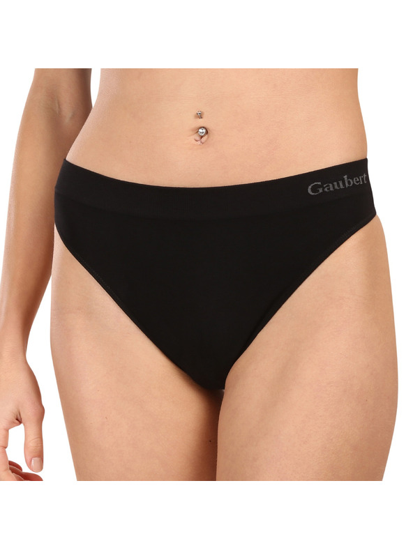 Gaubert Sada šiestich - dámske tanga Gaubert čierna (GBTW-3104/black)