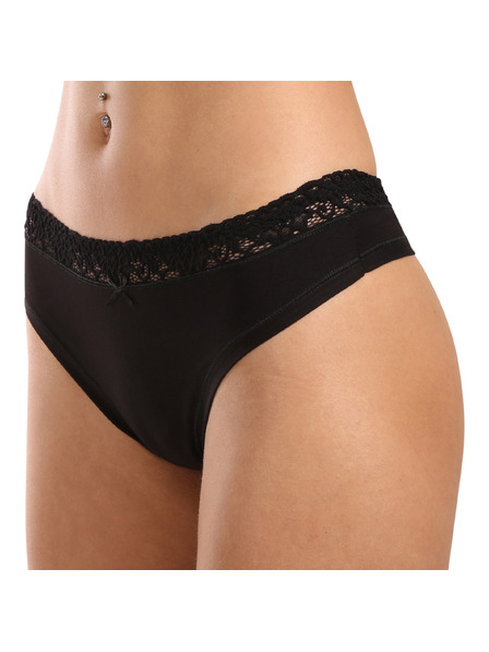 Lovelygirl Dámske tanga Lovelygirl čierne