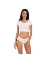 Lovelygirl Dámska tanga Lovelygirl biela