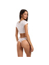 Lovelygirl Dámska tanga Lovelygirl biela
