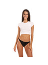 Lovelygirl Dámske tanga Lovelygirl čierne