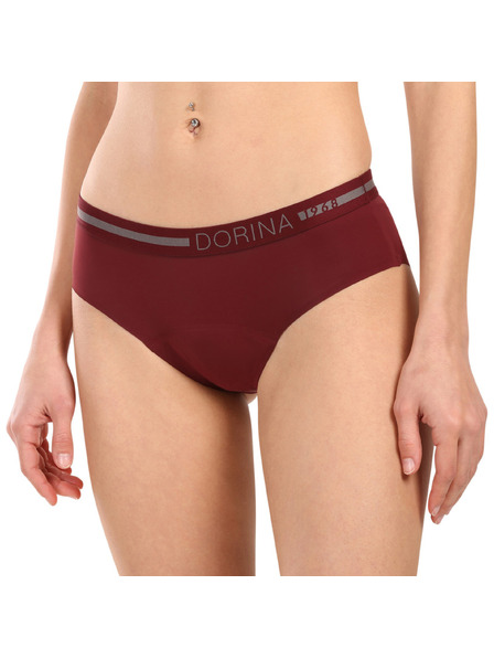 DORINA Sada dvoch - Menštruačné slipky Dorina Eco Moon Hipster červené