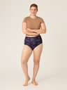 Modibodi Menštruačné nohavičky Modibodi Classic Full Brief Moderate-Heavy Passion Vine Navy