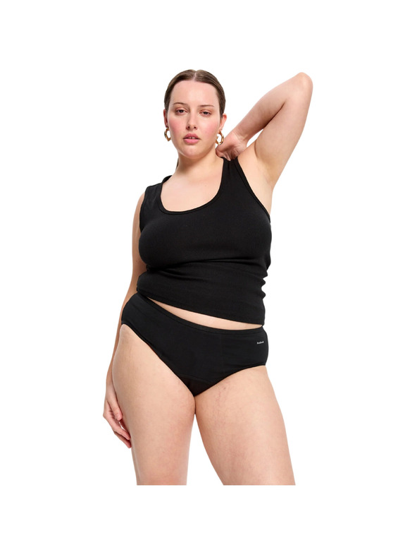 Modibodi Menštruačné nohavičky Modibodi Basic Mid-Rise Brief Super-Overnight