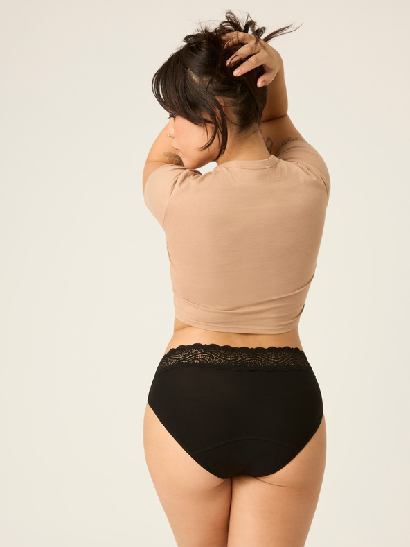 Modibodi Sada troch - Menštruačné nohavičky Modibodi Sensual Hi-Waist Bikini Moderate-Heavy