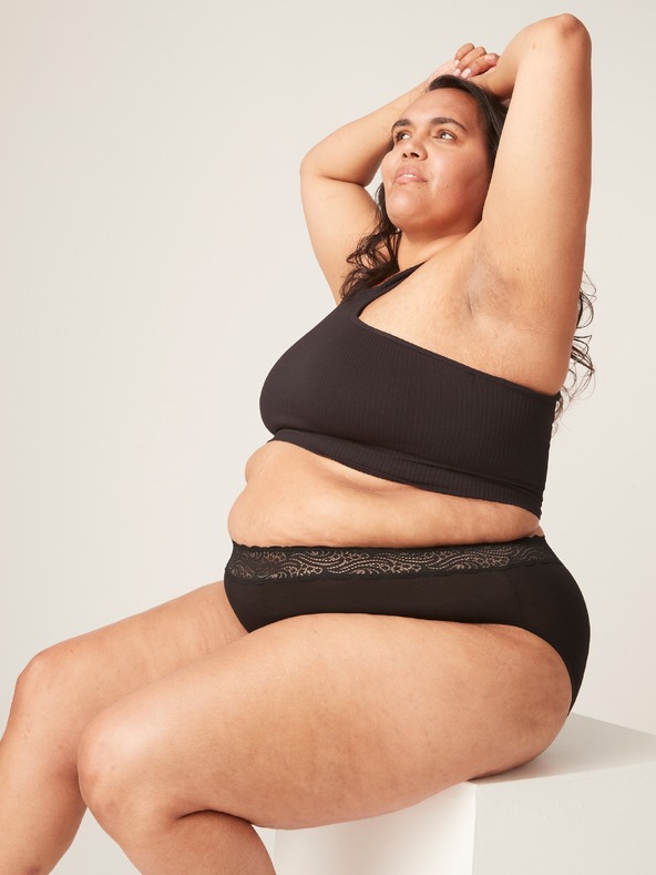 Modibodi Menštruačné nohavičky Modibodi Sensual Hi-Waist Bikini Moderate-Heavy