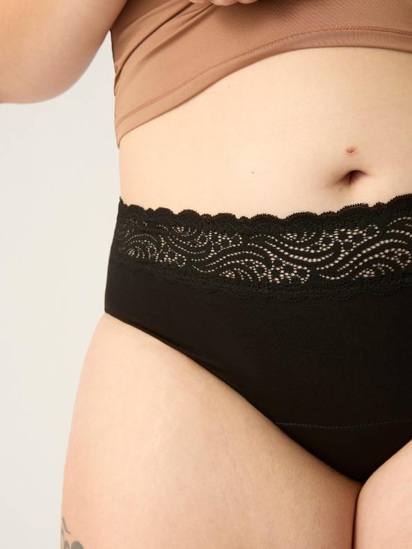 Modibodi Menštruačné nohavičky Modibodi Sensual Hi-Waist Bikini Moderate-Heavy
