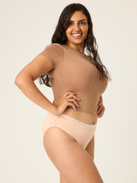 Modibodi Menštruačné nohavičky Modibodi Classic Bikini Moderate-Heavy Beige