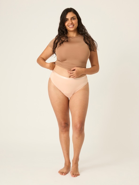 Modibodi Menštruačné nohavičky Modibodi Classic Bikini Moderate-Heavy Beige