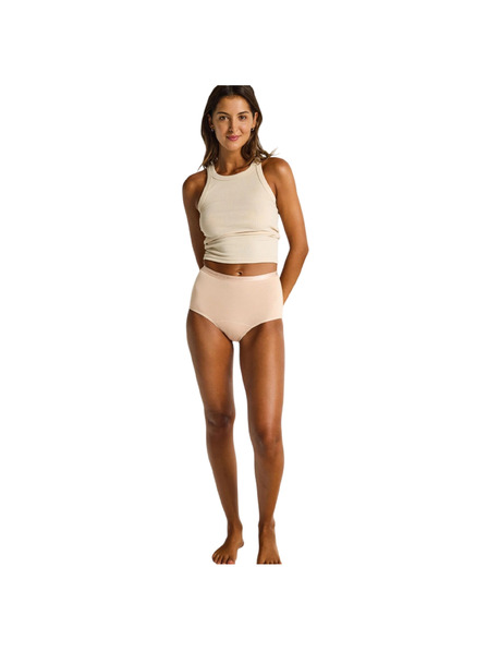 Modibodi Menštruačné nohavičky Modibodi Classic Full Brief Light-Moderate Beige