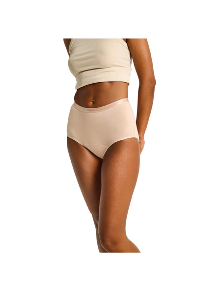 Modibodi Menštruačné nohavičky Modibodi Classic Full Brief Light-Moderate Beige