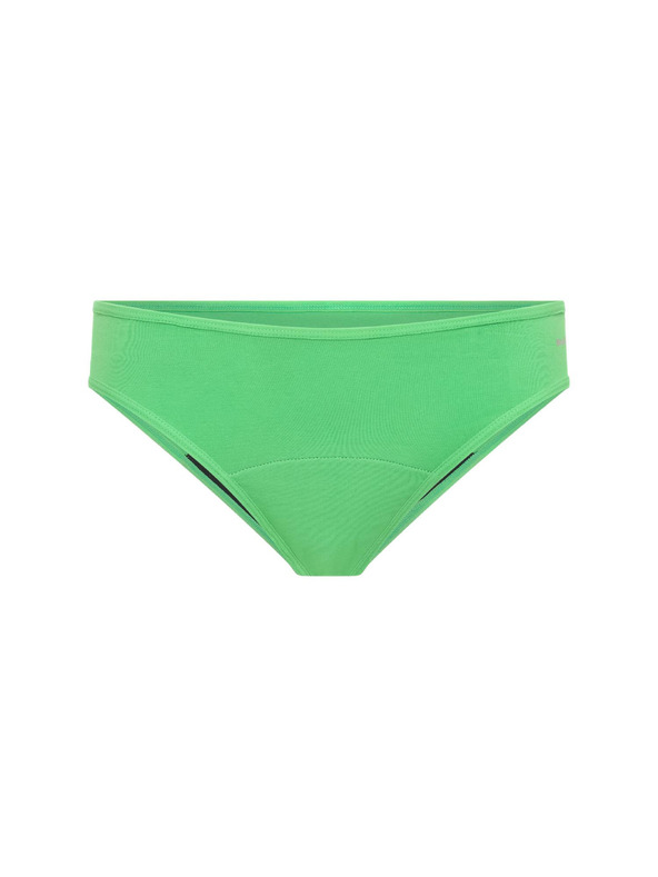 Modibodi Menštruačné nohavičky Modibodi Basic Mid-Rise Brief Moderate-Heavy Irish Green