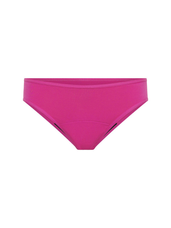 Modibodi Menštruačné nohavičky Modibodi Basic Mid-Rise Brief Moderate-Heavy Fandango Pink