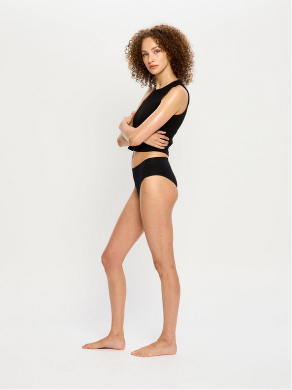 Modibodi Sada troch - menštruačné nohavičky Modibodi Soft Stretch Seamless Bikini Brief Moderate