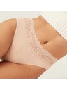 Modibodi Menštruačné nohavičky Modibodi Sensual Hi-Waist Bikini Light-Moderate Beige