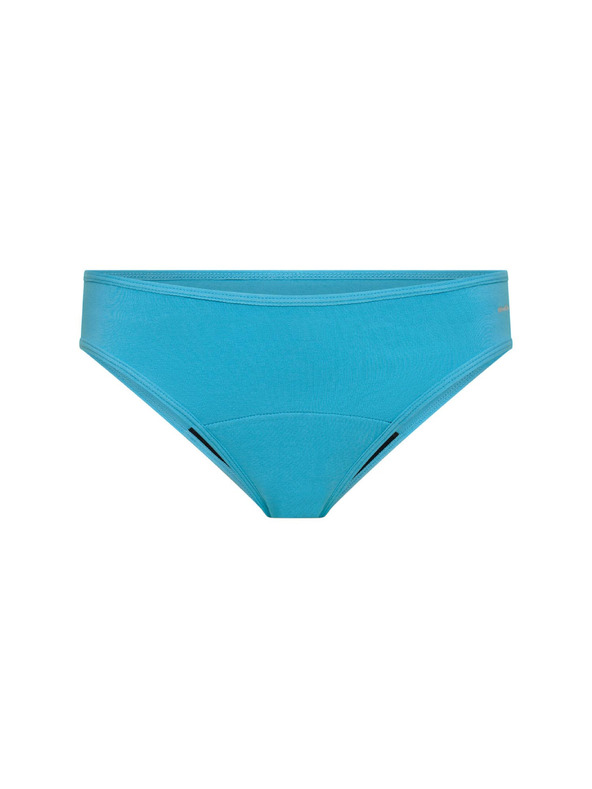 Modibodi Menštruačné nohavičky Modibodi Basic Mid-Rise Brief Moderate-Heavy Cerulean Blue