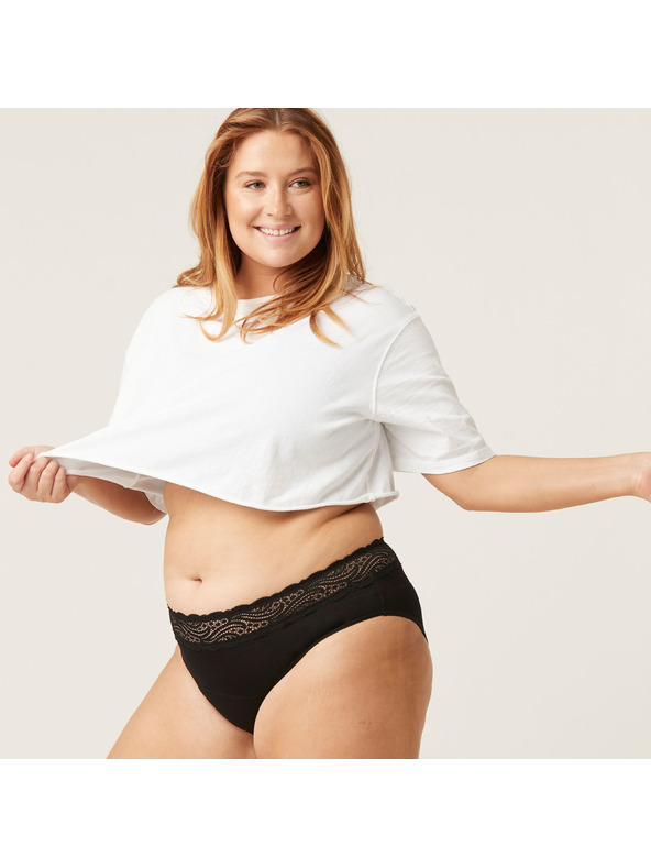 Modibodi Menštruačné nohavičky Modibodi Sensual Hi-Waist Bikini Light-Moderate