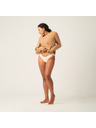 Modibodi Menštruačné nohavičky Modibodi Seamfree Bikini Moderate-Heavy Macadamia