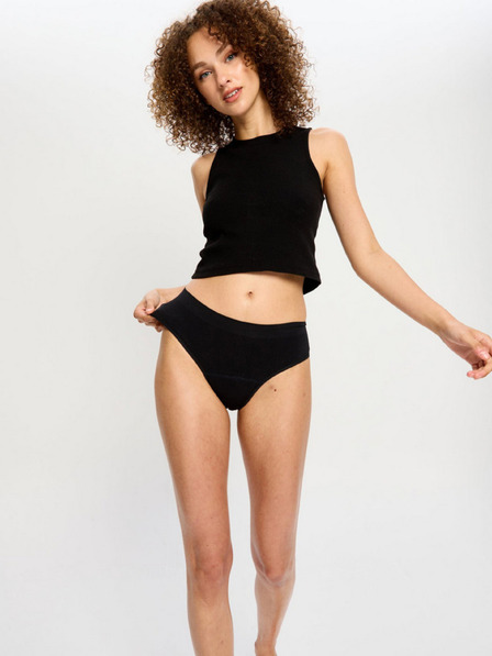 Modibodi Sada dvoch - menštruačné nohavičky Modibodi Soft Stretch Seamless Bikini Brief Moderate
