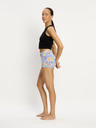 Modibodi Menštruačné nohavičky Modibodi Classic Boyshort Moderate Happy Daisy Blue