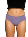 Modibodi Menštruačné nohavičky Modibodi Basic Mid-Rise Brief Moderate Purple Tonic