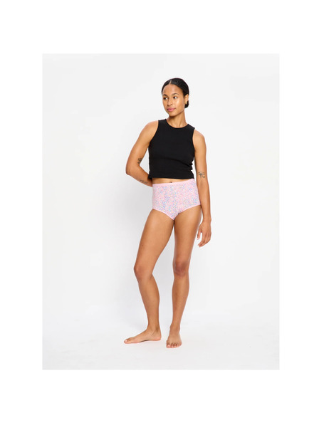Modibodi Menštruačné nohavičky Modibodi Classic Full Brief Moderate Flore Pink