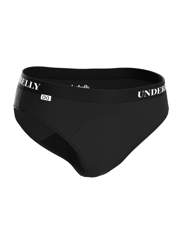 Underbelly Menštruačné nohavičky Underbelly Univers čierne