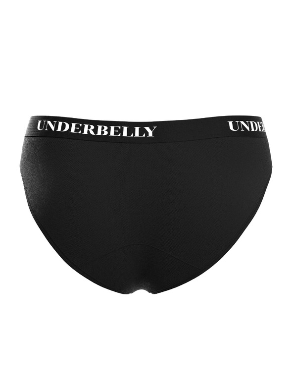 Underbelly Menštruačné nohavičky Underbelly Univers čierne