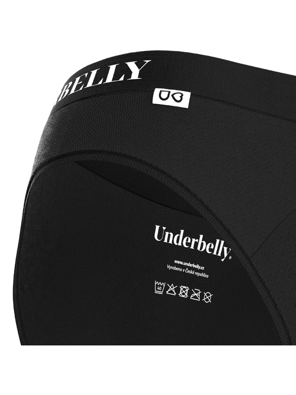 Underbelly Menštruačné nohavičky Underbelly Univers čierne