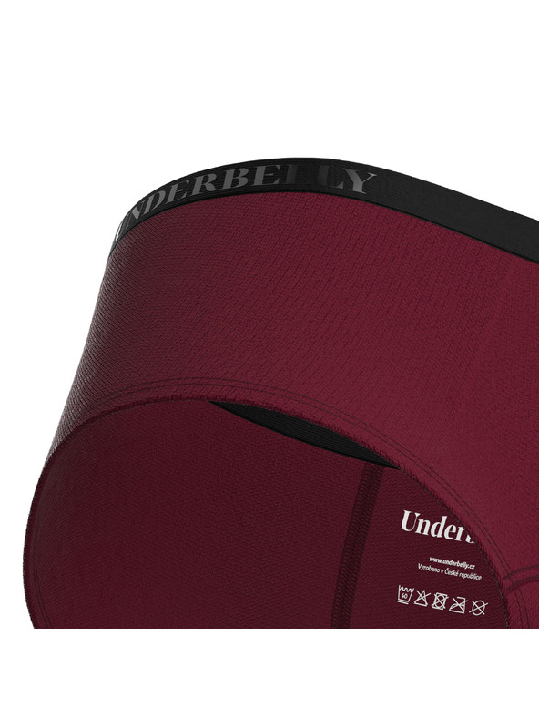 Underbelly Menštruačné nohavičky Underbelly Lowee červené