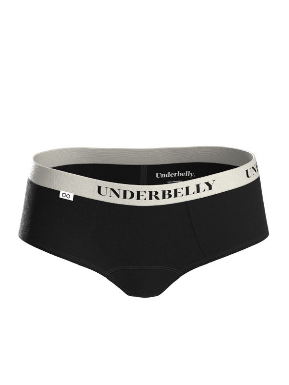 Underbelly Menštruačné nohavičky Underbelly Lowee čierne