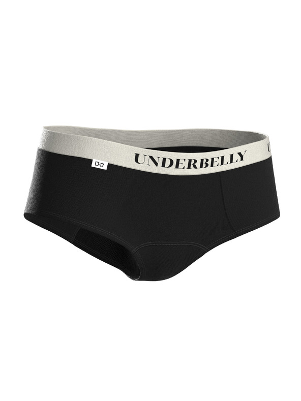 Underbelly Menštruačné nohavičky Underbelly Lowee čierne