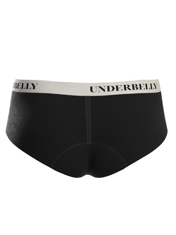 Underbelly Menštruačné nohavičky Underbelly Lowee čierne