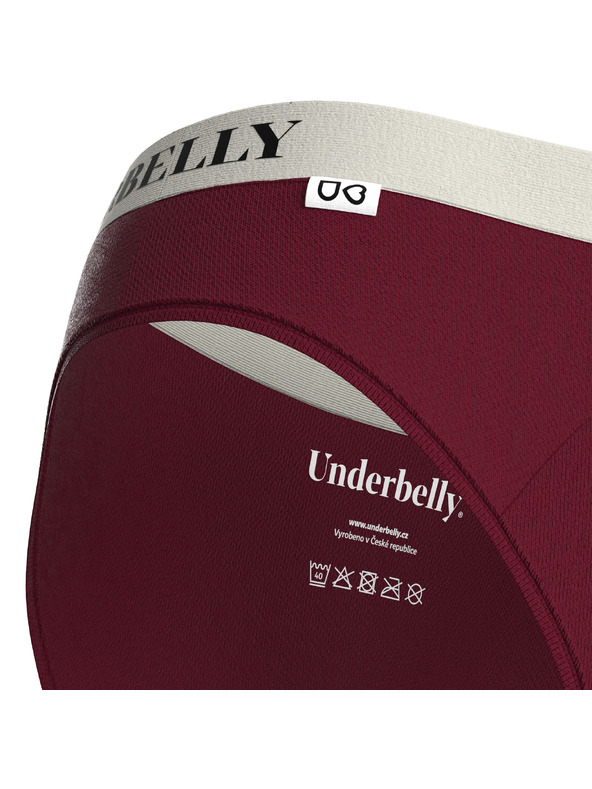 Underbelly Menštruačné nohavičky Underbelly Univers červené