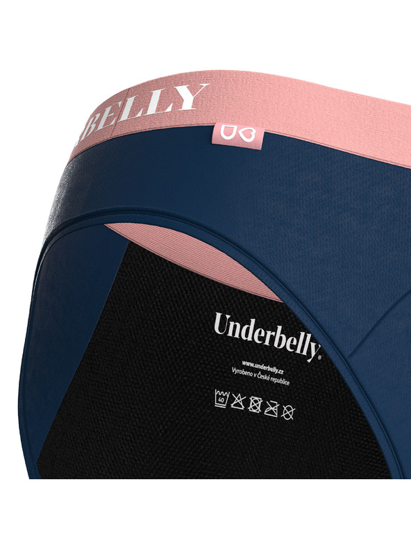 Underbelly Menštruačné nohavičky Underbelly Univers modré