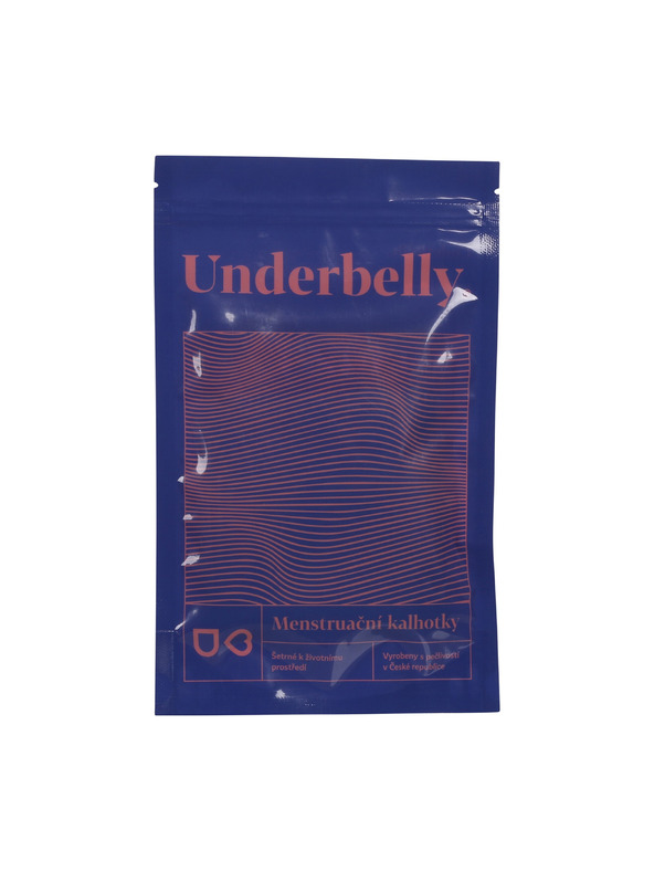 Underbelly Menštruačné nohavičky Underbelly Univers modré
