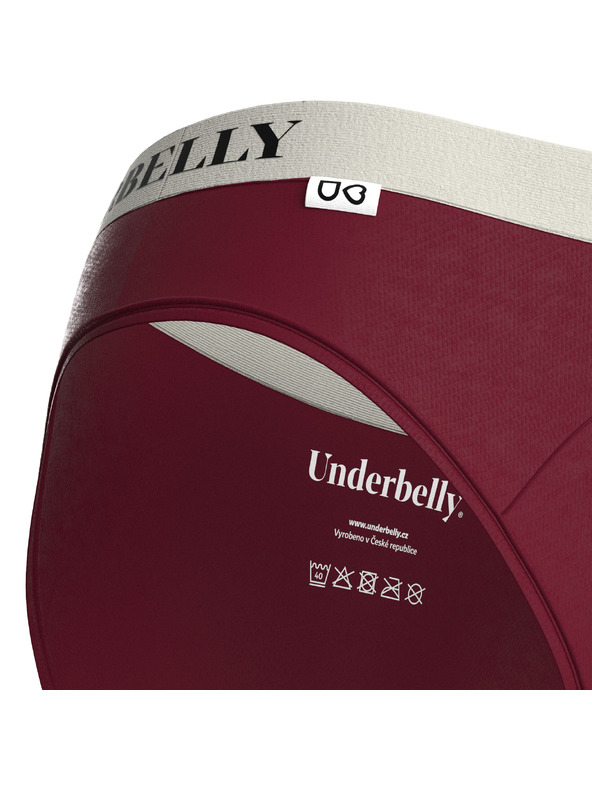 Underbelly Menštruačné nohavičky Underbelly Univers červené