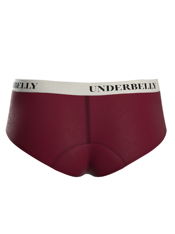 Underbelly Menštruačné nohavičky Underbelly Lowee červené