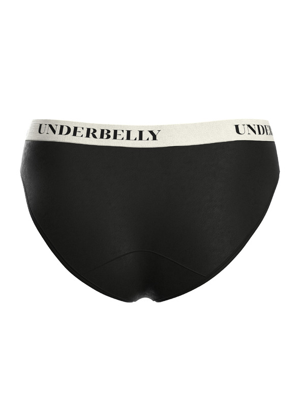 Underbelly Menštruačné nohavičky Underbelly Univers čierne