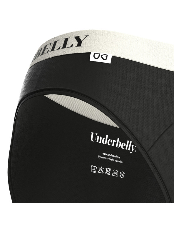 Underbelly Menštruačné nohavičky Underbelly Univers čierne