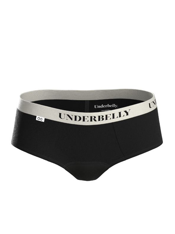 Underbelly Menštruačné nohavičky Underbelly Lowee čierne