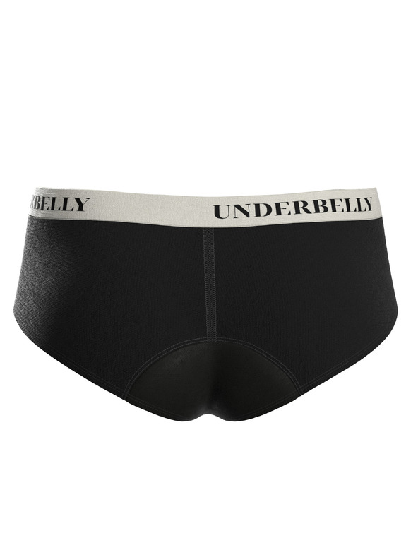 Underbelly Menštruačné nohavičky Underbelly Lowee čierne
