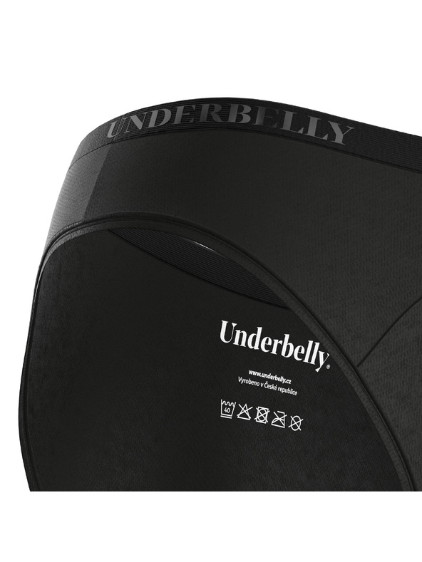 Underbelly Menštruačné nohavičky Underbelly Univers čierne