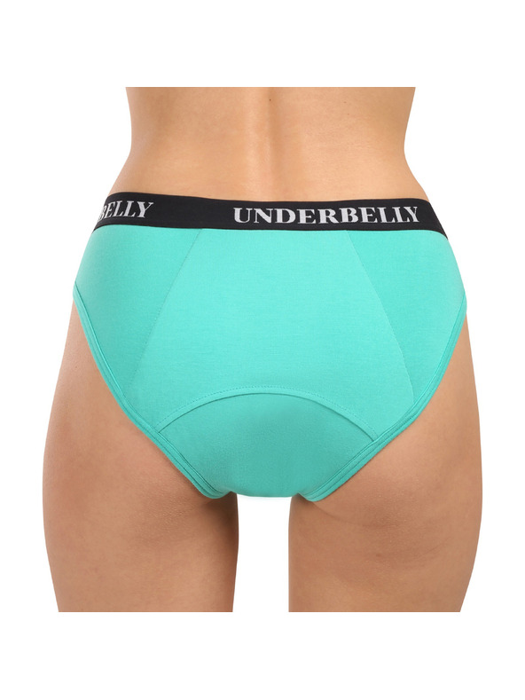 Underbelly Menštruačné nohavičky Underbelly Univers zelené