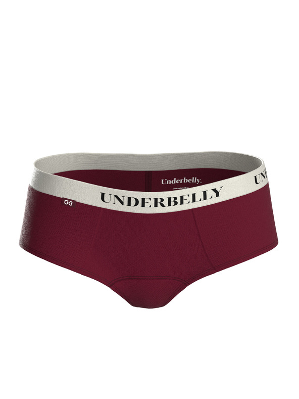 Underbelly Menštruačné nohavičky Underbelly Lowee červené